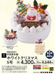 中田屋本舗 ホワイトクリスマス　5号