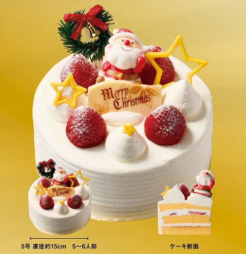 kinuya / プチ・シャトー クリスマスケーキ スターサンタ